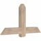 Ekena Millwork Eugene Smooth Timber Gable Bracket, Douglas Fir, 48"W x 26"H x 3 1/2"D x 5 1/2"F, 13/12 Pitch GBW048X26X0406EUG00SDF - alternate 4
